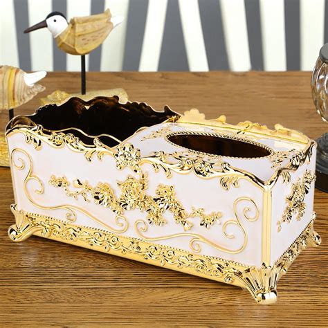 tissue metal decorative box|metal tissue box holder.